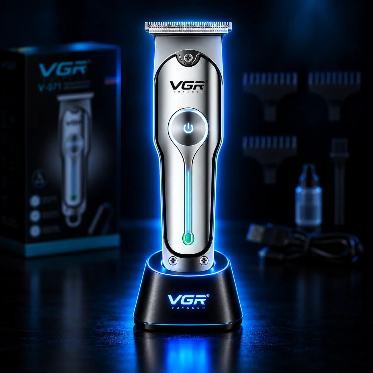 ماكينة حلاقة وتشذيب VGR V-071 ✂️