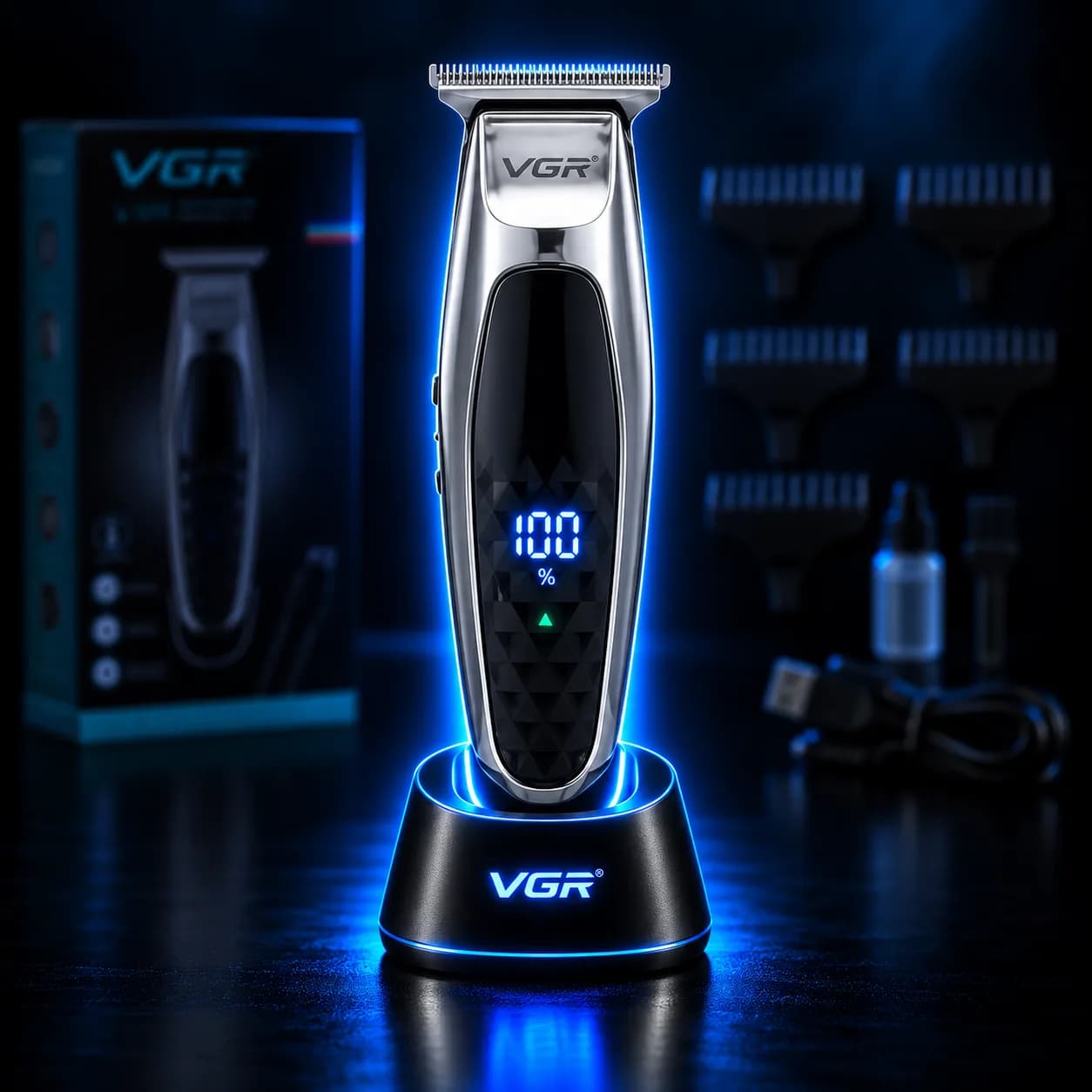 ماكينة حلاقة وتشذيب VGR V-093 ✂️