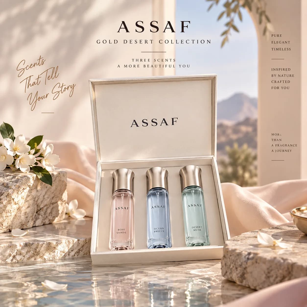 باكج عطور ASSAF – Arrogate Collection ✨