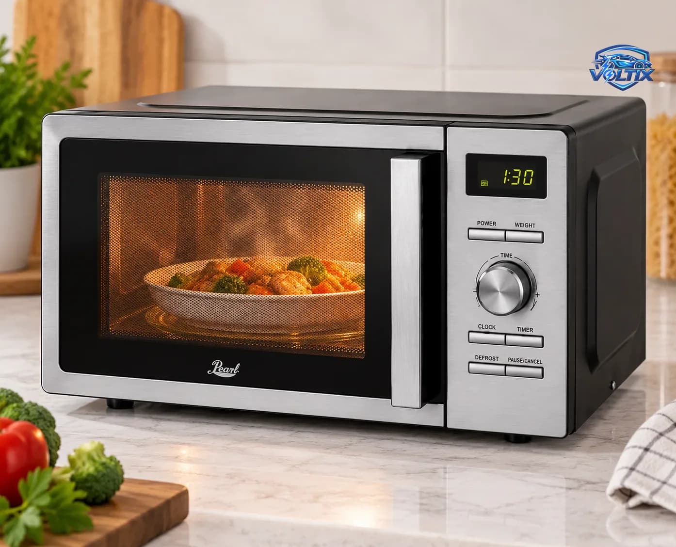 ميكروويف كهربائي عملي وأنيق ⚡🍽️ 2