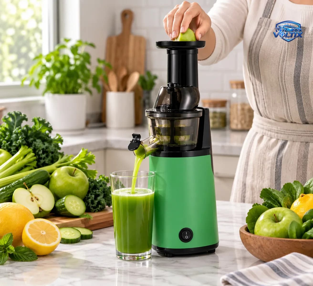 عصّارة فواكه كهربائية عملية 🍎🍊🥝 3