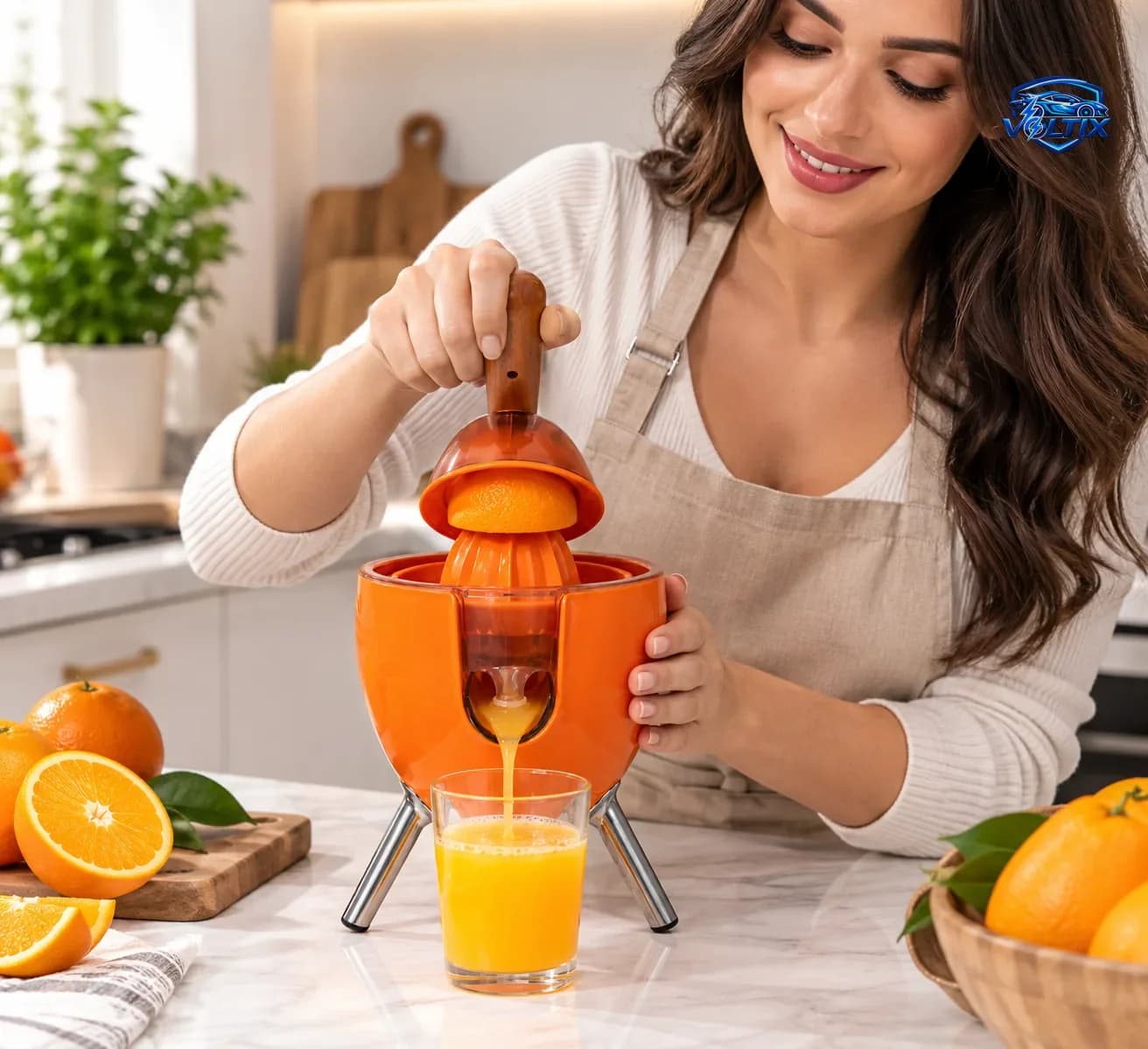 عصّارة حمضيات عملية بتصميم أنيق 🍊🥤 2