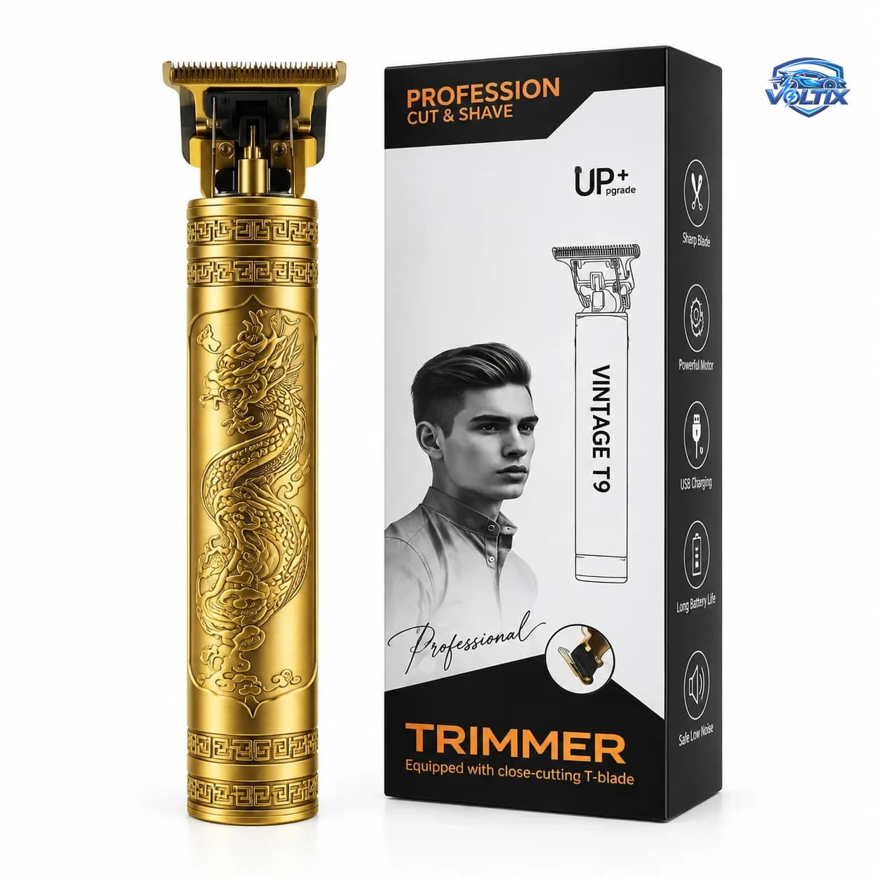 ماكينة حلاقة وتحديد TRIMMER – Vintage T9 ✂️✨ 2
