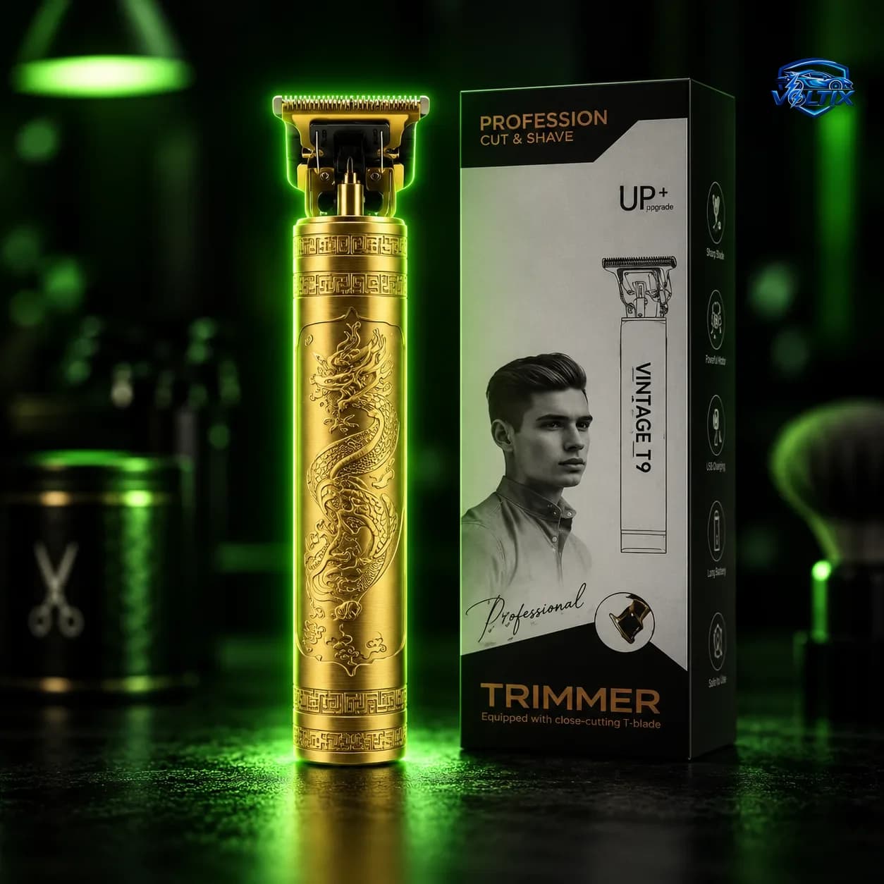 ماكينة حلاقة وتحديد TRIMMER – Vintage T9 ✂️✨