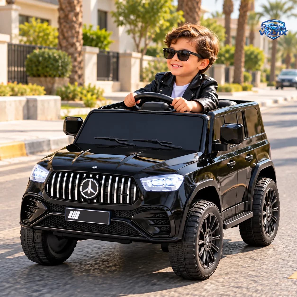 🚙 جيب مرسيدس كهربائي للأطفال – 12 فولت ⚡ 2