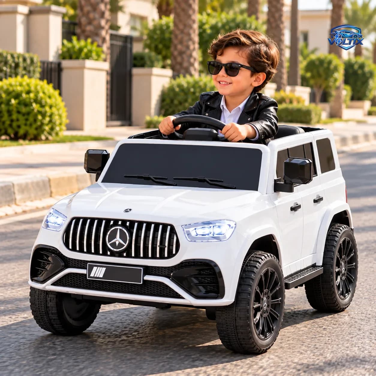 🚙 جيب مرسيدس كهربائي للأطفال – 12 فولت ⚡ 3
