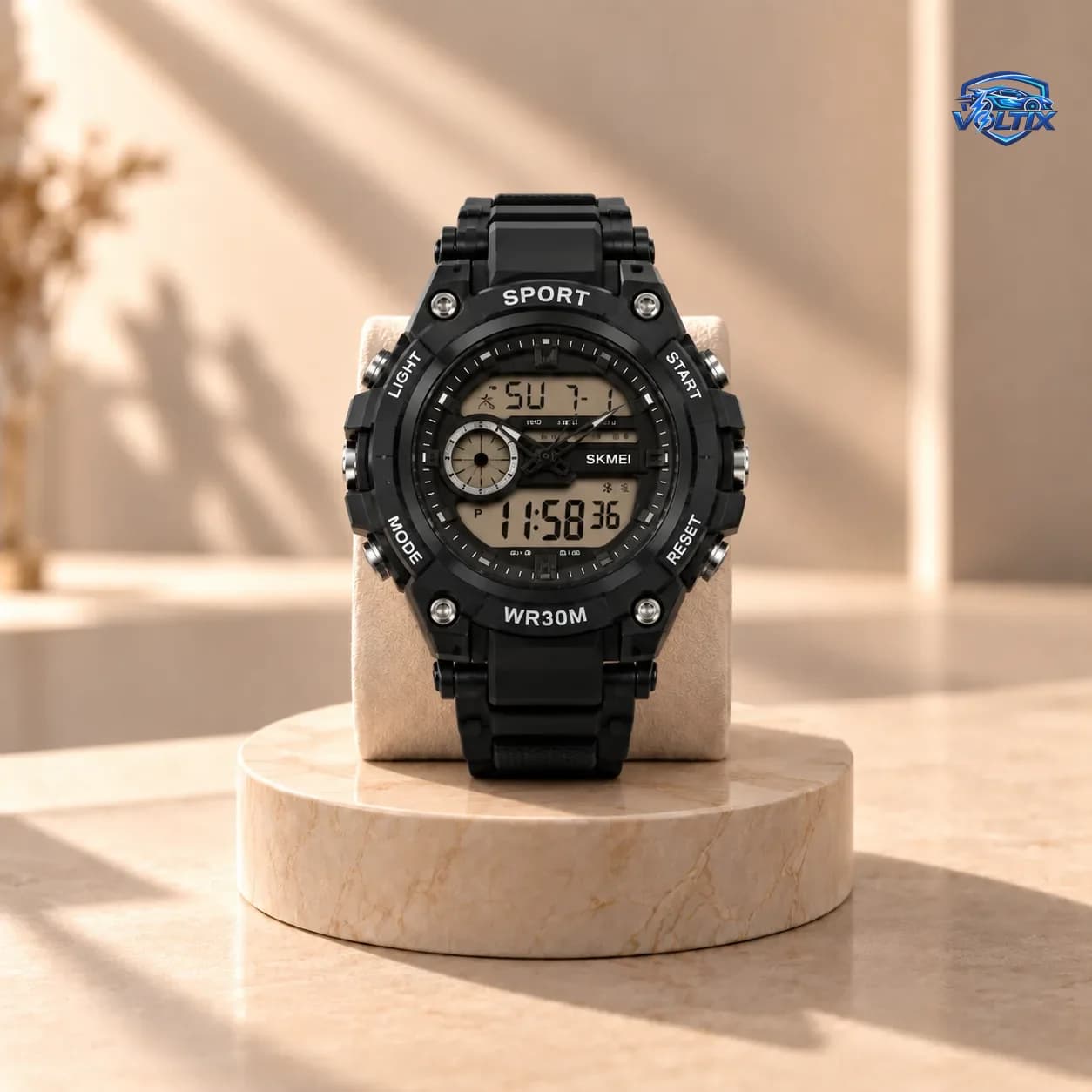 ⌚ ساعة رياضية رقمية بتصميم عصري 🔥