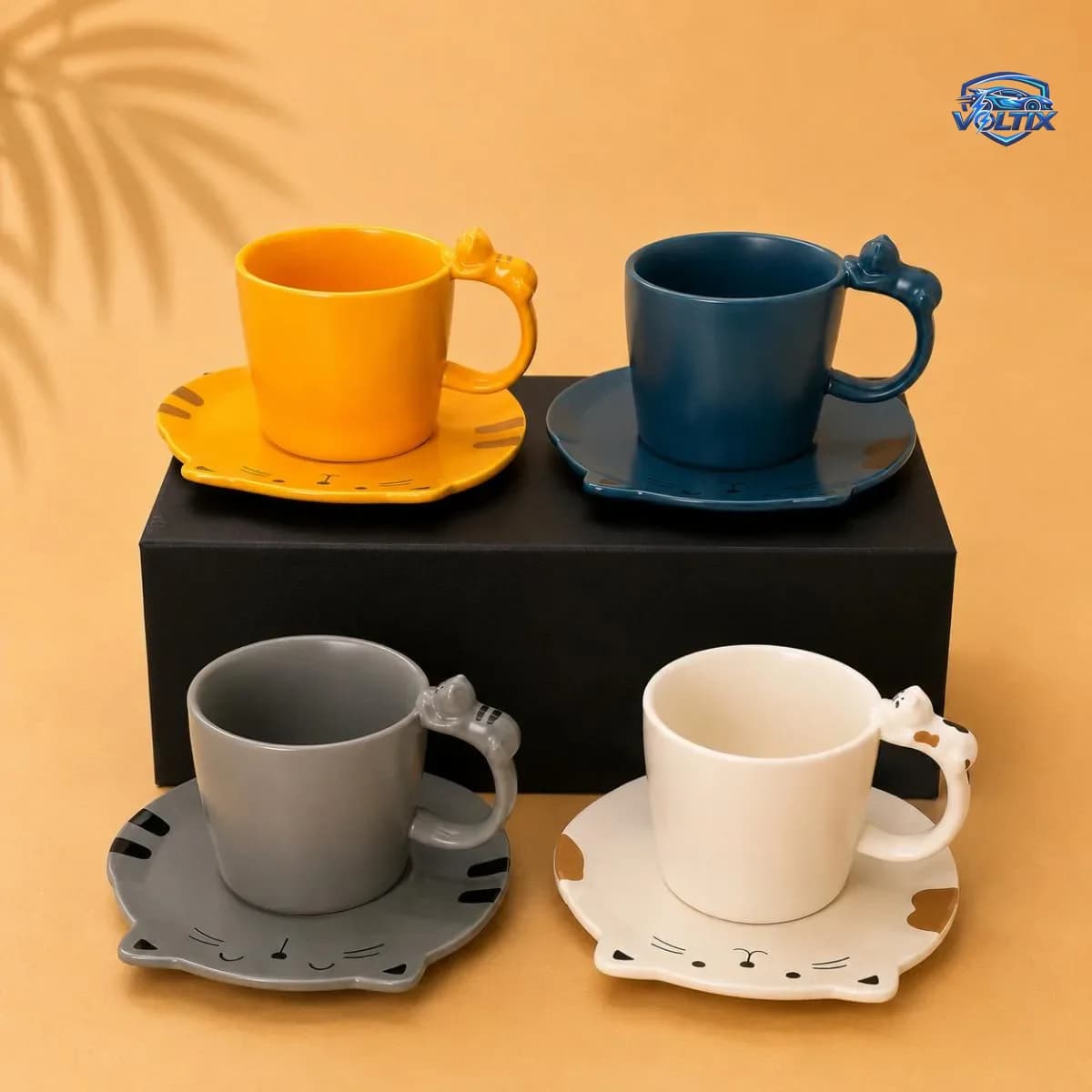 ☕ تشكيلة أكواب سيراميك بألوان باستيل وتصاميم كيوت 🎀 3