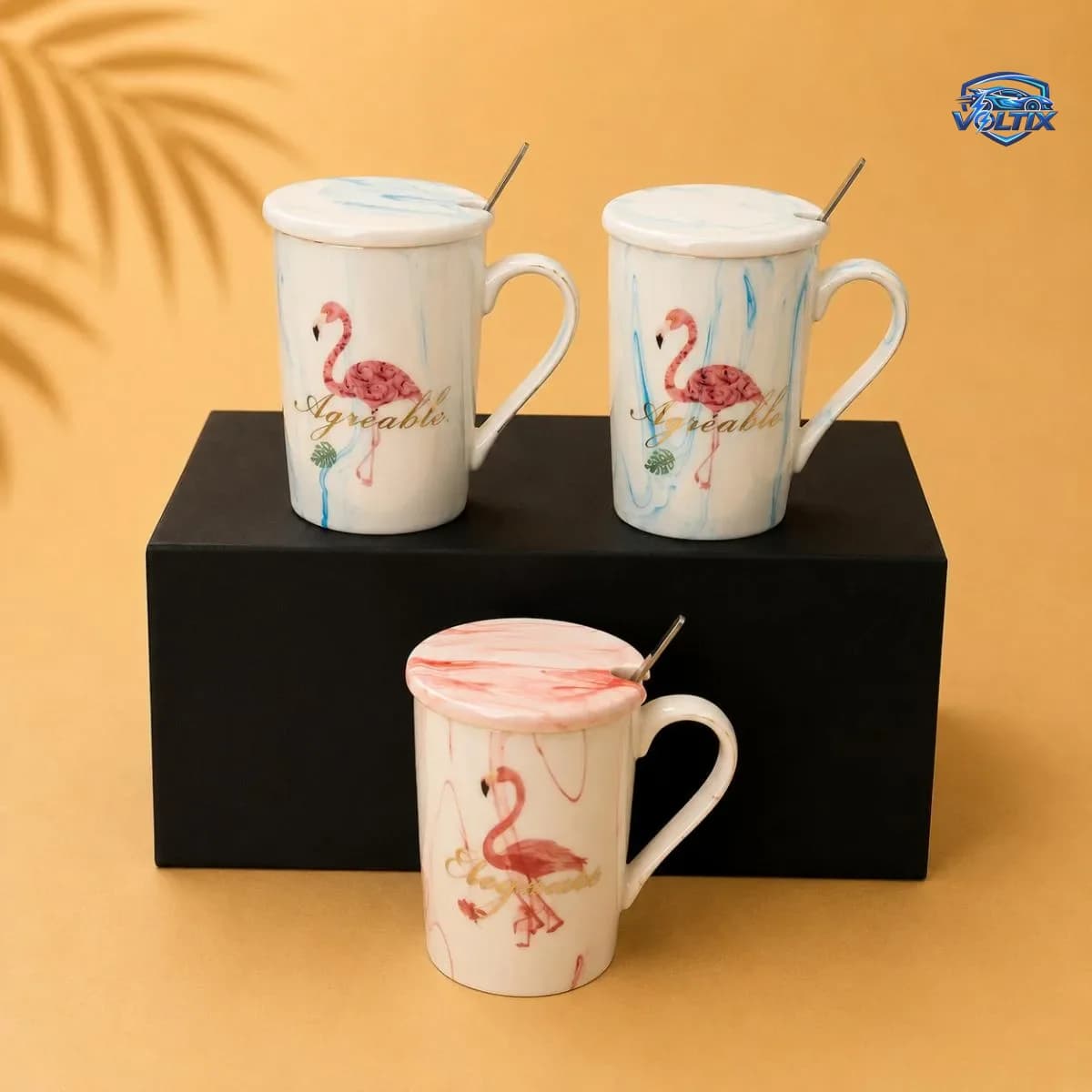 ☕ تشكيلة أكواب سيراميك بألوان باستيل وتصاميم كيوت 🎀