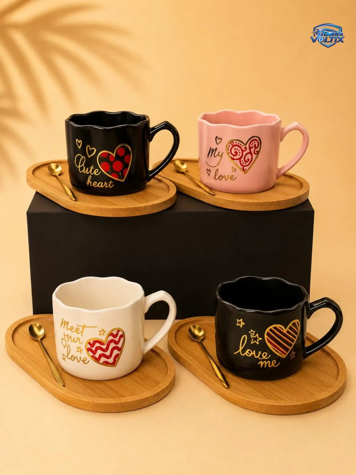 ☕ تشكيلة أكواب سيراميك بألوان باستيل وتصاميم كيوت 🎀 3