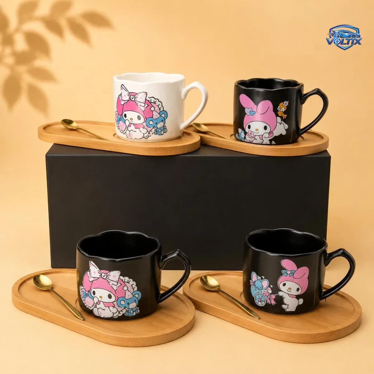 ☕ تشكيلة أكواب سيراميك بألوان باستيل وتصاميم كيوت 🎀 3
