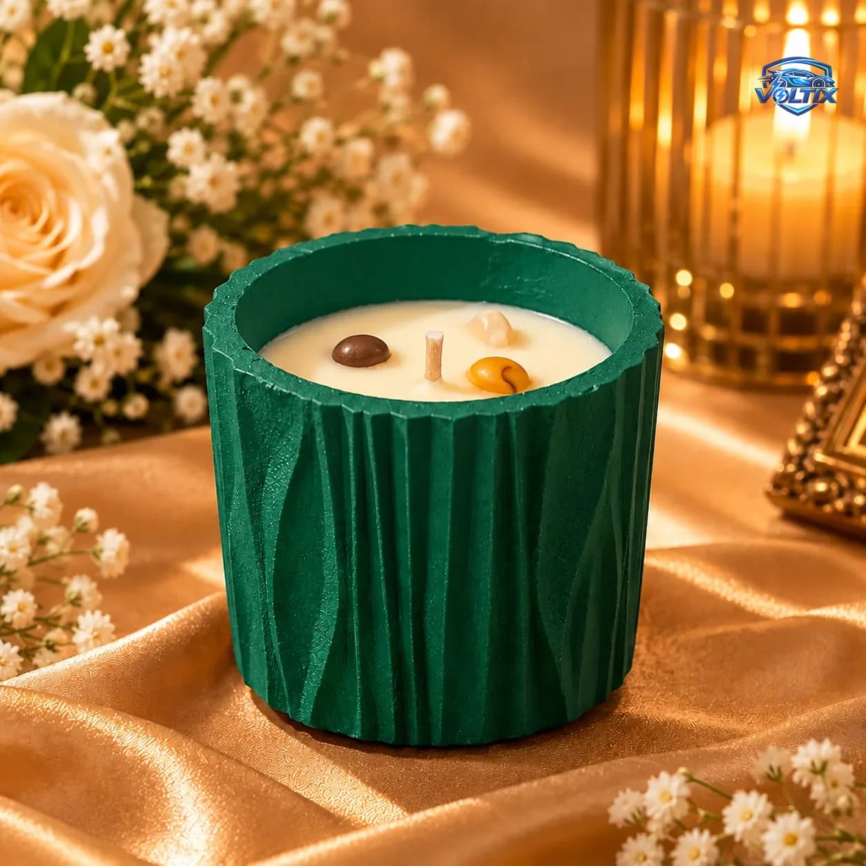 🕯️✨ شمعة عطرية بتصميم فاخر 3