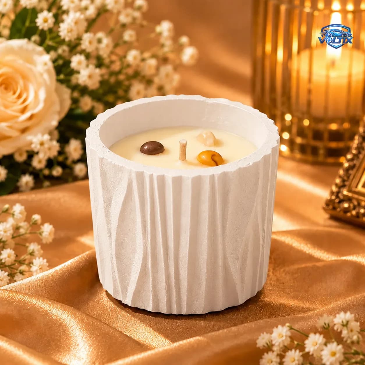 🕯️✨ شمعة عطرية بتصميم فاخر 4