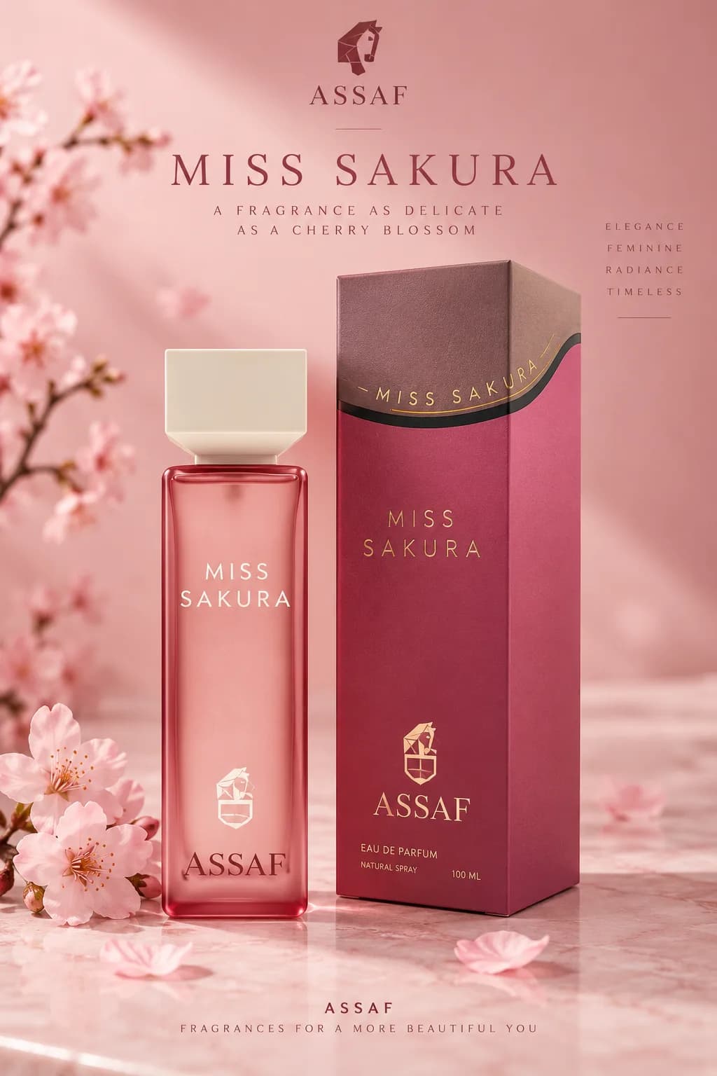 عطور ASSAF النسائية 🌸Assaf Miss Sakura